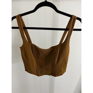 medium cropped corset